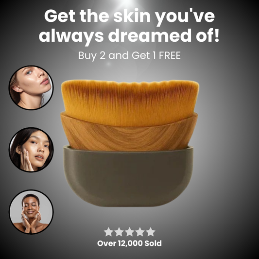 GLOW&BRUSH - Face Lymphatic Contour Brush