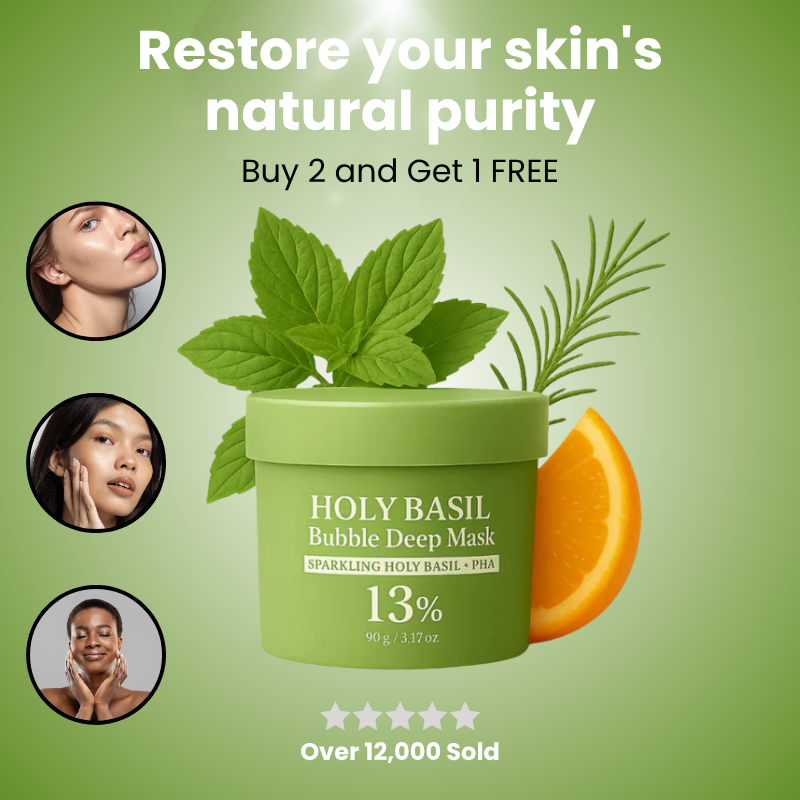 Holy Basil - Bubble Deep Mask