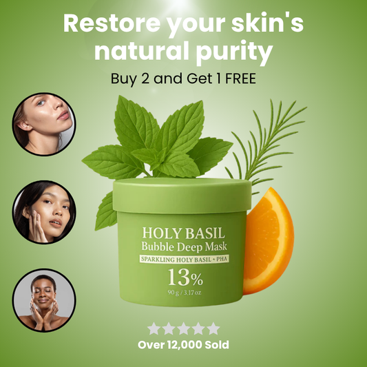 Holy Basil - Bubble Deep Mask